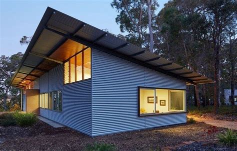 metal clad house|exterior homes with corrugated metal.